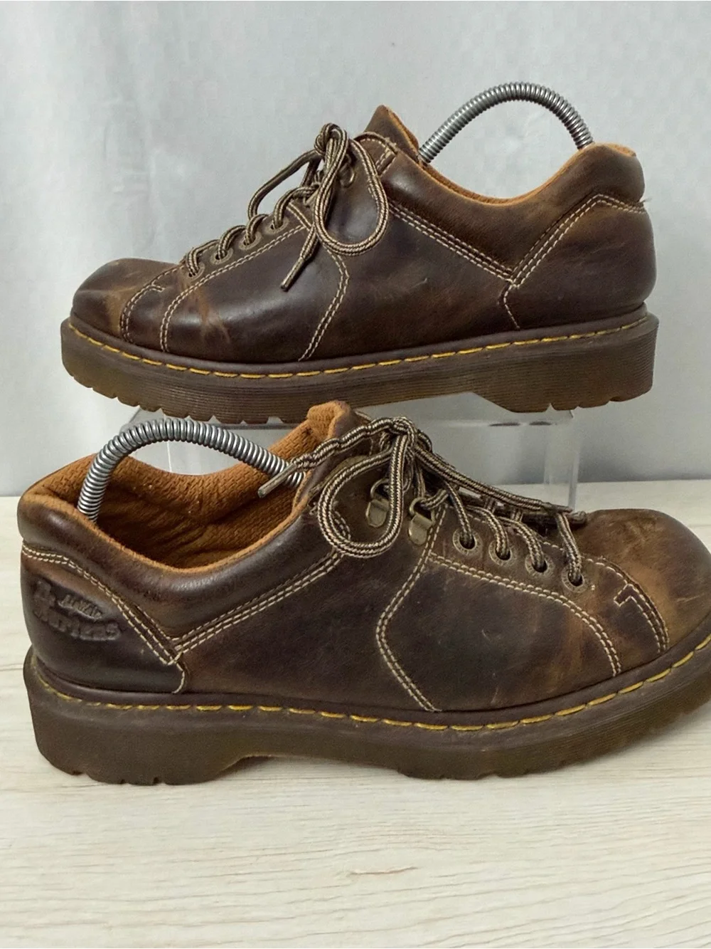 Dr. Martens Men’s Oxford Shoes Size 11 Brown Leather Grunge Distressed